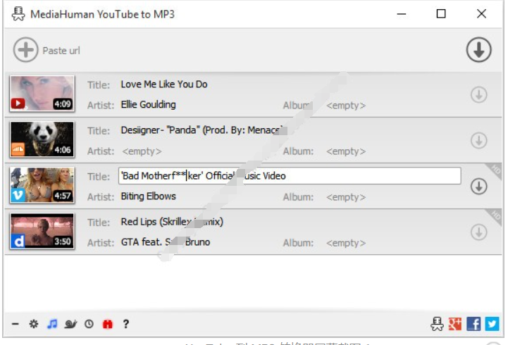 MediaHuman YouTube to MP3 Converter破解版v3.9.9.96免费