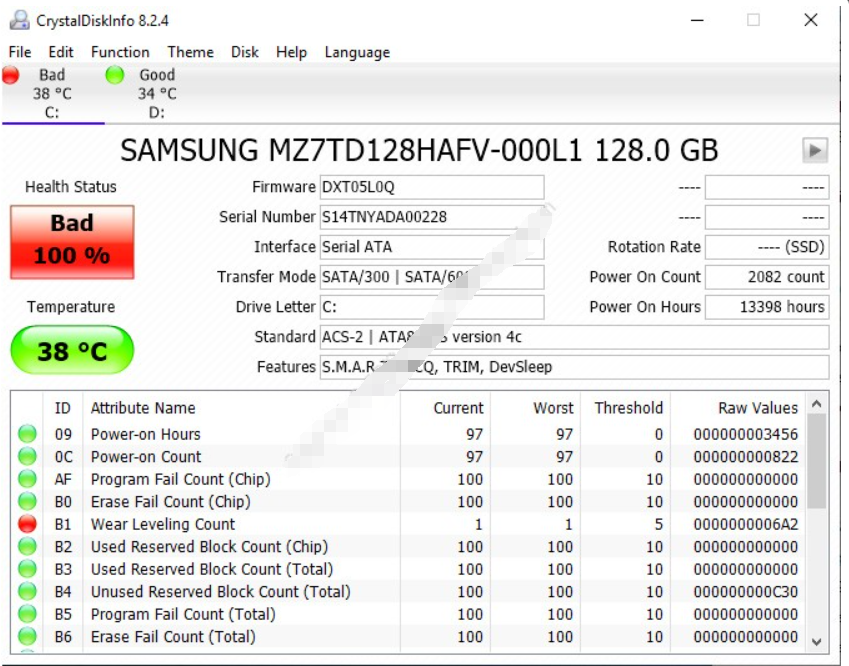 CrystalDiskInfo官网v9.4.3版破解免费在线